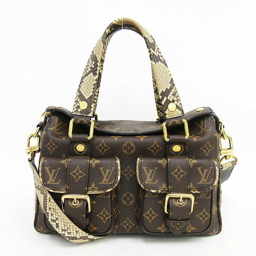 Louis Vuitton Python Manhattan Bag Shoulder Bag - image 1